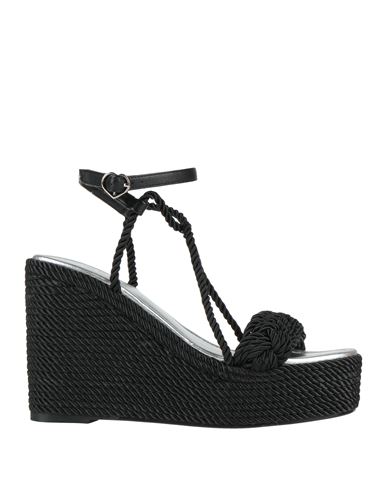Espadrillas Mujer Negro 37 Mujer