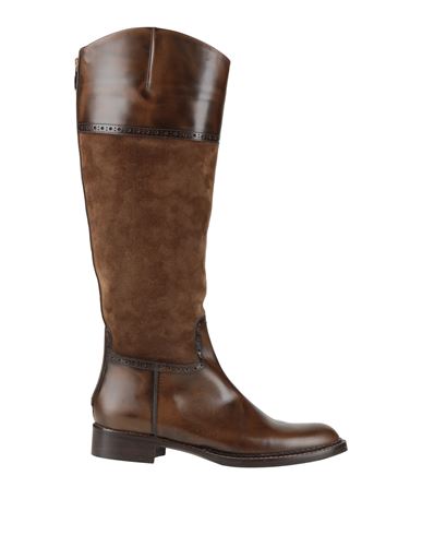 Bruglia Woman Boot Dark Brown Size 7.5 Leather