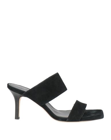 Aeyde Woman Sandals Black Size 7 Leather