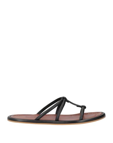 Alysi Accessoreria Woman Sandals Black Size 10 Leather