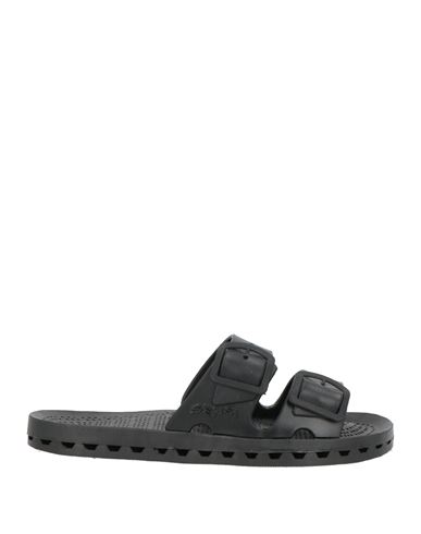 Sensi Woman Sandals Black Size 6-7 Recycled Pvc In Multi