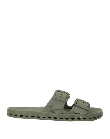 Sensi Woman Sandals Military Green Size 8-9 Recycled Pvc