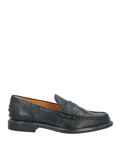 Tod's Woman Loafers Black Size 7 Leather In Black