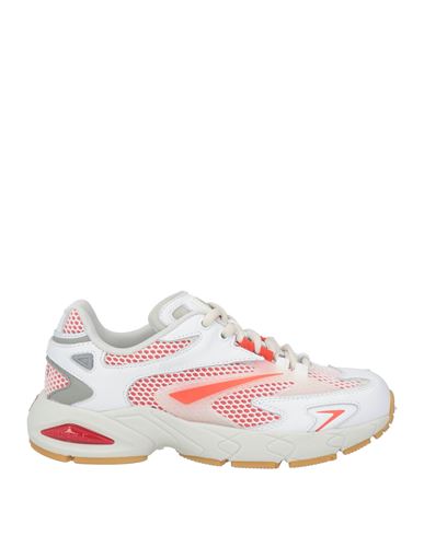 Date D. A.t. E. Woman Sneakers White Size 6.5 Leather, Textile Fibers In Multi