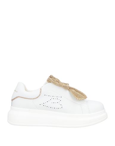 Tosca Blu Woman Sneakers White Size 8 Leather In White