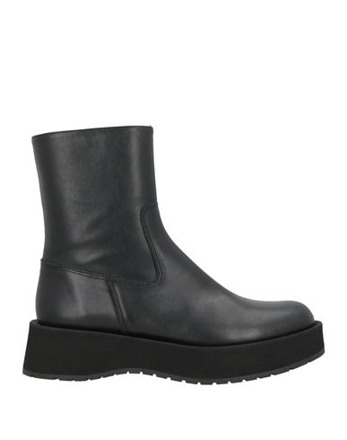 Paloma Barceló Woman Ankle Boots Black Size 9.5 Leather