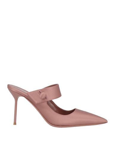 Paris Texas Woman Mules & Clogs Antique Rose Size 7 Textile Fibers In Pink