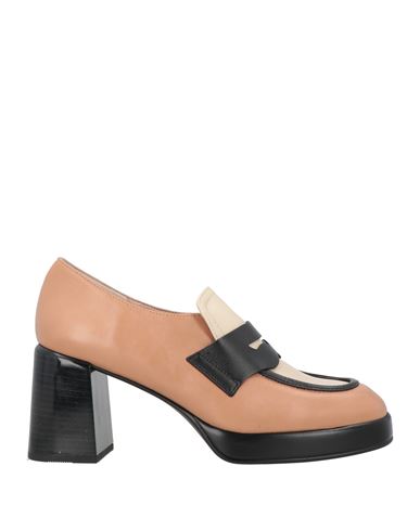 Hispanitas Woman Loafers Camel Size 6 Leather In Neutral