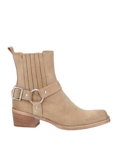 Ovyè Ovyé Woman Ankle Boots Camel Size 8 Leather In Neutral