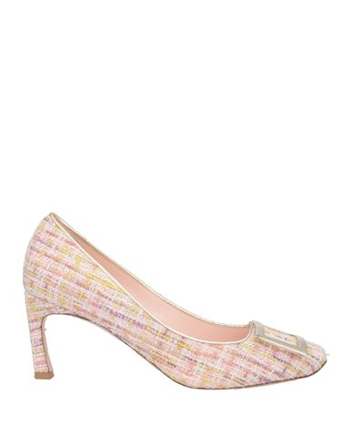 Roger Vivier Trompette Knitted Pumps In Multi