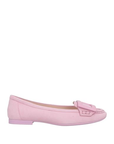 Roger Vivier Woman Ballet Flats Pink Size 7 Leather
