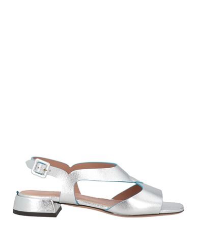A.bocca A. Bocca Woman Sandals Silver Size 8 Leather In White