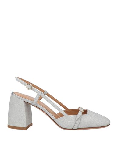A.bocca A. Bocca Woman Pumps Silver Size 8 Leather