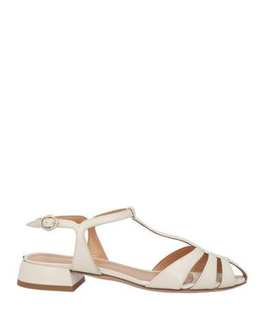 A.bocca A. Bocca Woman Sandals Cream Size 8 Leather In White