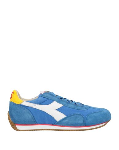 Diadora Heritage Man Sneakers Blue Size 7.5 Leather, Textile Fibers