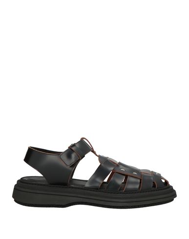 The Antipode Man Sandals Black Size 7 Leather