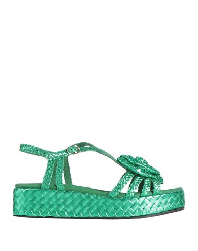 Sandalias Mujer Verde 36 Mujer