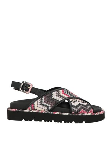Missoni Zigzag Slingback Sandals In Multi