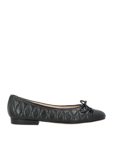 Cristina Millotti Woman Ballet Flats Black Size 6 Leather