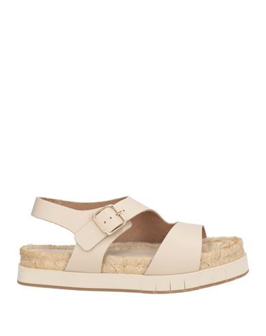 Paloma Barceló Palomitas By  Woman Espadrilles Beige Size 6 Leather In Nude