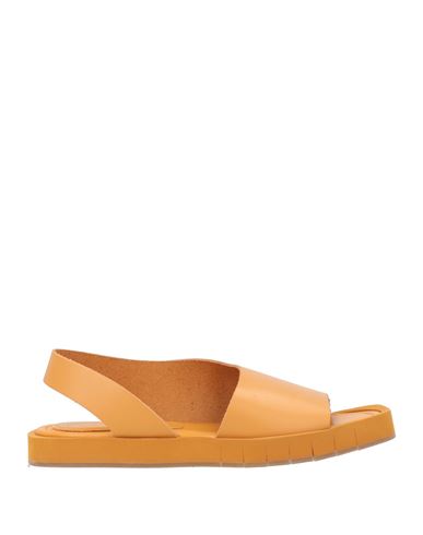 Paloma Barceló Palomitas By  Woman Sandals Marigold Size 8 Leather In Neutral