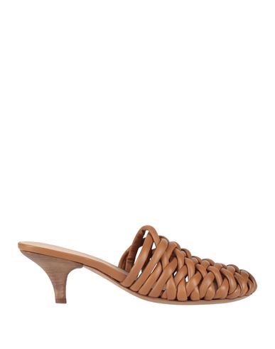 Marsèll Woman Mules & Clogs Camel Size 8 Calfskin In Brown