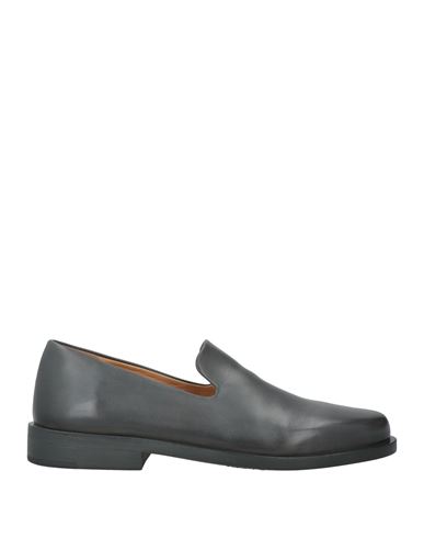 Marsèll Woman Loafers Charcoal Size 8 Calfskin In Gray
