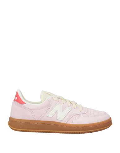 New Balance T500 Woman Sneakers Light Pink Size 7.5 Leather In Pink