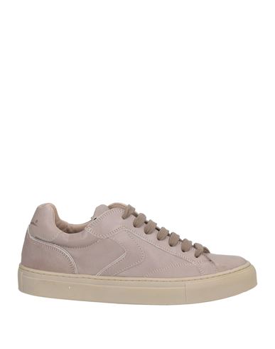 Voile Blanche Woman Sneakers Taupe Size 7 Calfskin In Multi