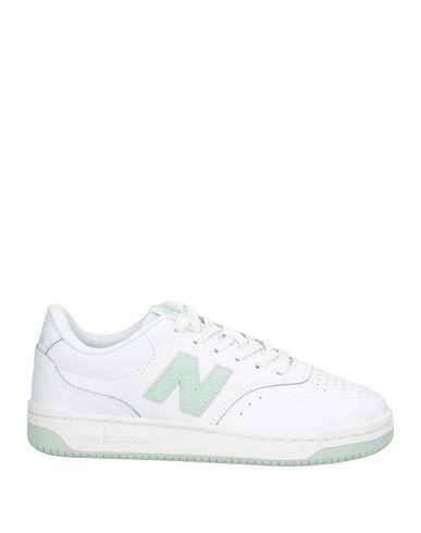 New Balance B80 Woman Sneakers White Size 8 Leather