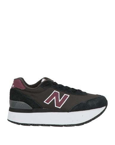 New Balance 515 Woman Sneakers Black Size 8 Textile Fibers, Leather