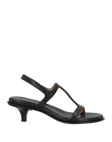 Marsèll Woman Sandals Black Size 8 Calfskin