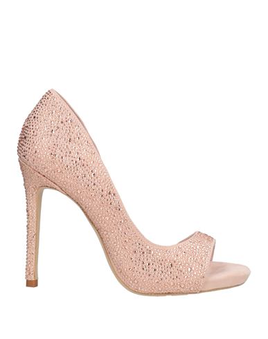 Luciano Barachini Woman Pumps Light Pink Size 8 Leather In Pink