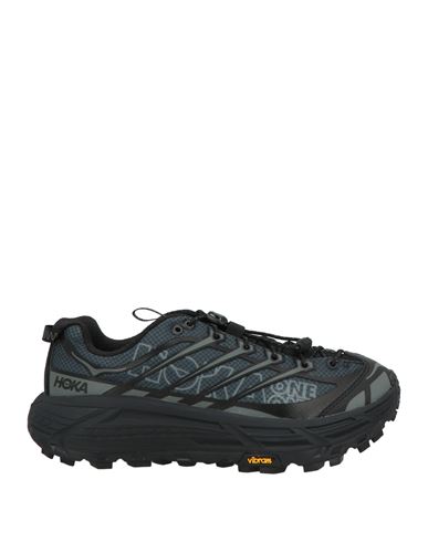 Hoka Mafate Three2 Rubber-trimmed Mesh Running Sneakers In Black