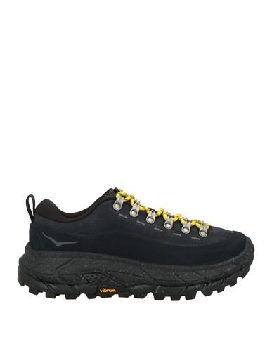 HOKA HOKA U TOR SUMMIT MAN SNEAKERS BLACK SIZE 9 LEATHER, SYNTHETIC FIBERS