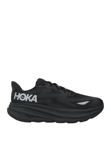 Hoka Clifton 9 Rubber-trimmed Recycled-gore-tex Invisible Fit Sneakers In Black