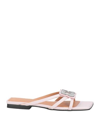 Ganni Woman Sandals Pink Size 8 Synthetisches Material