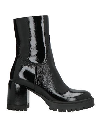 Agl Attilio Giusti Leombruni Agl Woman Ankle Boots Black Size 8 Leather In Black