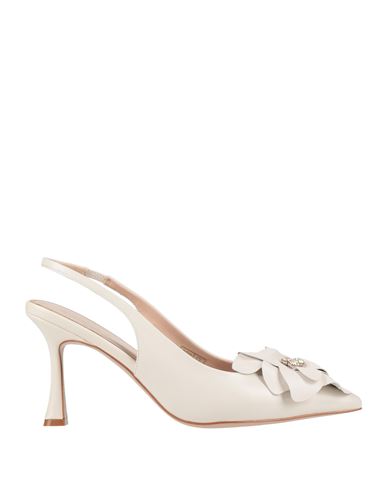 Tosca Blu Woman Pumps Ivory Size 8 Leather In White