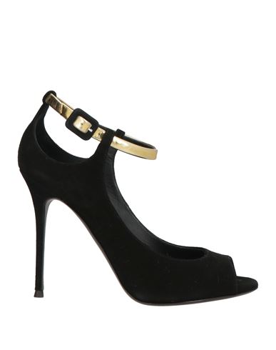 Giuseppe Zanotti Woman Pumps Black Size 8 Leather