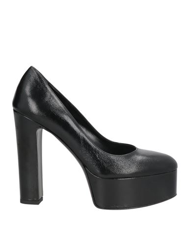 Noa A. Woman Pumps Black Size 8 Leather