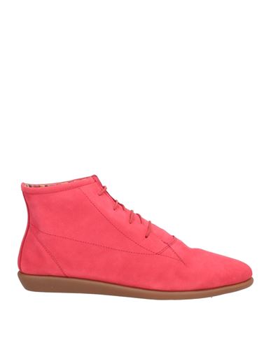 The Flexx Woman Ankle Boots Red Size 8 Leather In Pink