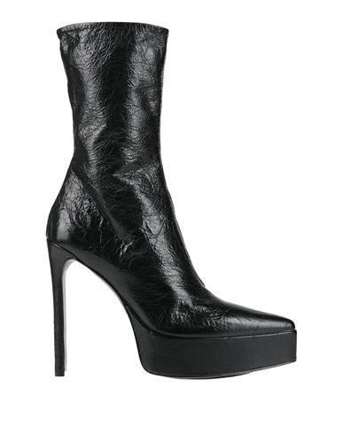 Botines de caña alta Mujer Negro 40 Mujer