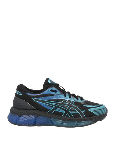 Asics Woman Sneakers Azure Size 6 Textile Fibers, Synthetisches Material In Blue