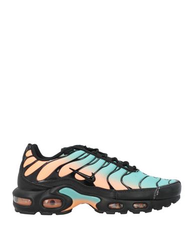 Nike Air Max Plus Man Sneakers Turquoise Size 9 Textile Fibers In Blue