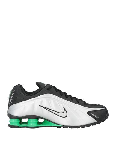 Nike Shox R4 Man Sneakers Silver Size 9 Synthetisches Material