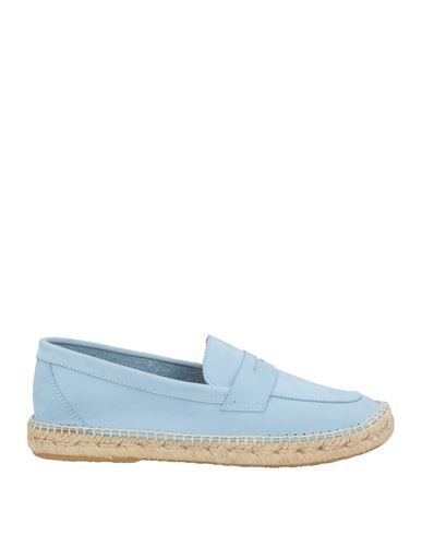 Abarca Woman Espadrilles Sky Blue Size 6 Leather
