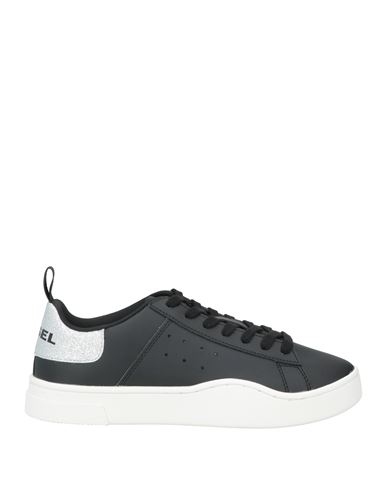 Diesel Woman Sneakers Black Size 8 Polyurethane