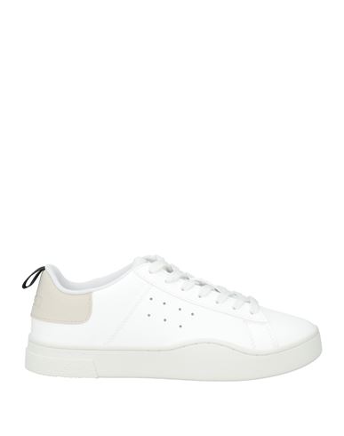 Diesel Woman Sneakers White Size 8 Polyurethane