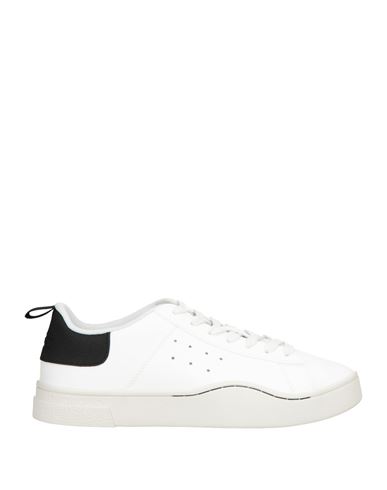 Diesel Woman Sneakers White Size 8 Polyurethane